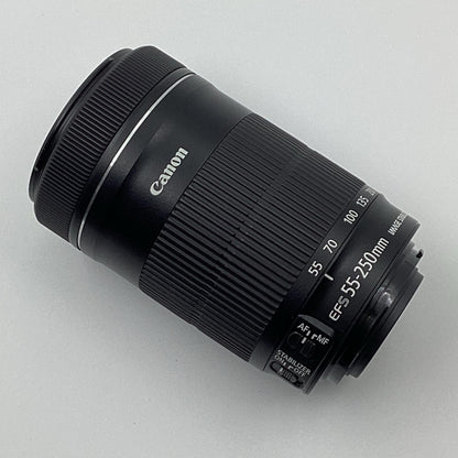【全額返金保証】【最速発送】Canon EF-S55-250mm F4-5.6 IS STM 美品 動作確認済