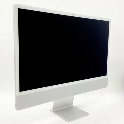 【全額返金保証】【最速発送】Apple iMac 24インチ Apple M3 8GB SSD 256GB シルバー 美品 動作確認済