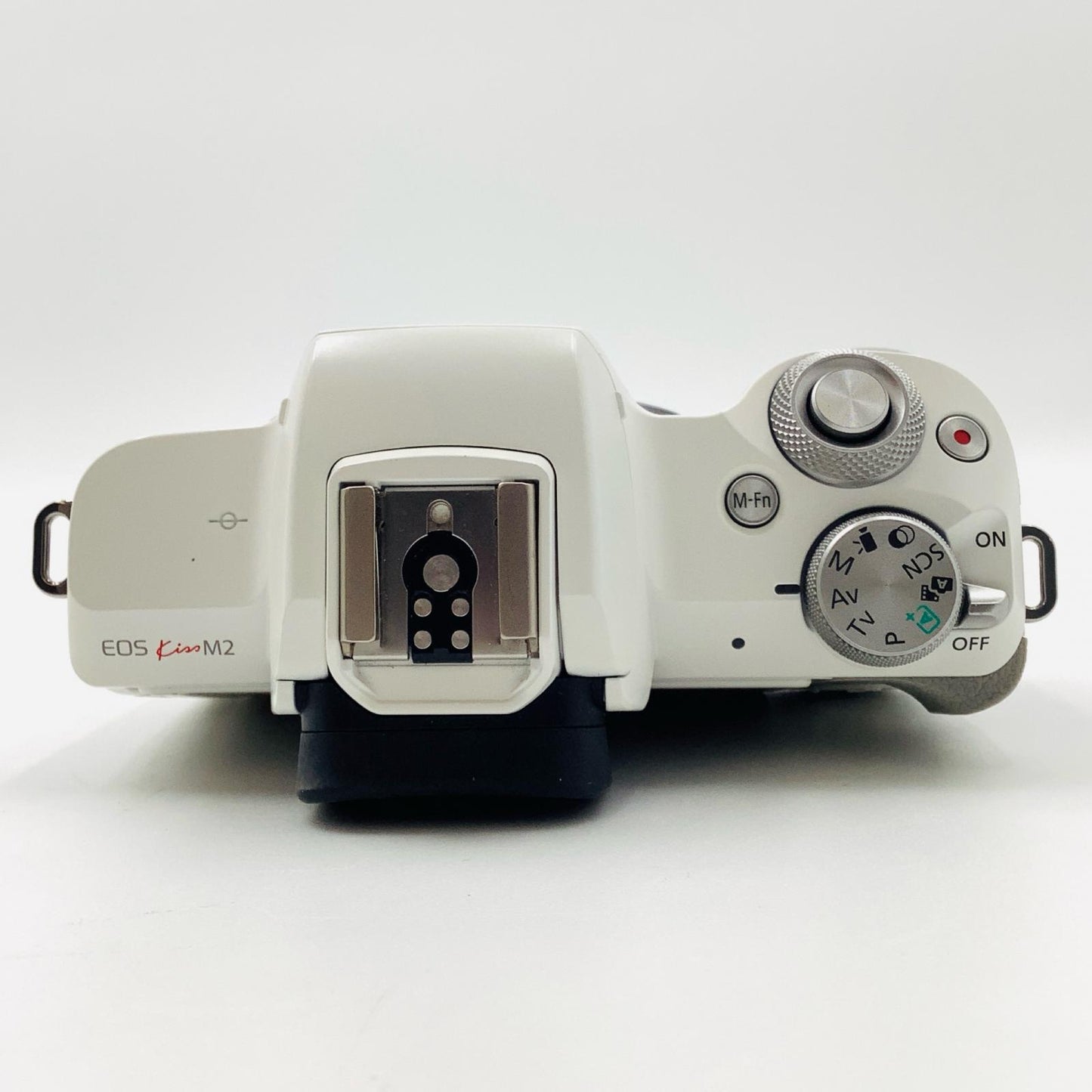 【全額返金保証】【最速発送】Canon デジタル一眼 EOS Kiss M2 ボディ ホワイト 美品 動作確認済