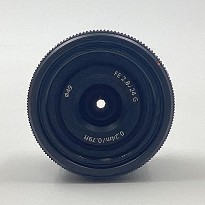 【全額返金保証】【最速発送】Sony FE 24mm F2.8 G SEL24F28G 美品 動作確認済