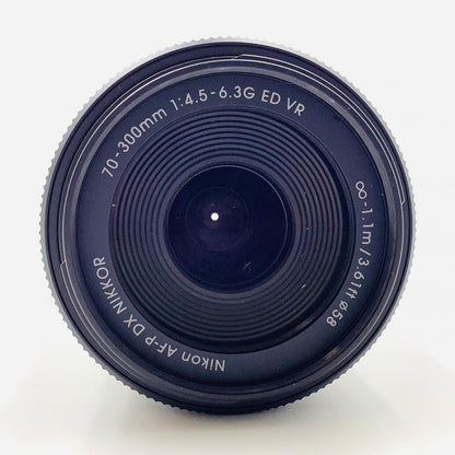 【全額返金保証】【最速発送】Nikon AF-P DX NIKKOR 70-300mm f/4.5-6.3G ED VR 美品 動作確認済