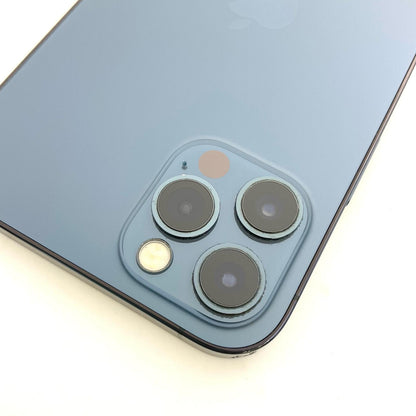 【全額返金保証】【最速発送】Apple iPhone iPhone 12 Pro 256GB パシフィックブルー Softbank 白ロム 動作確認済 78%