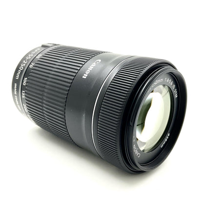 【全額返金保証】【最速発送】Canon EF-S 55-250mm F4-5.6 IS STM 美品 動作確認済