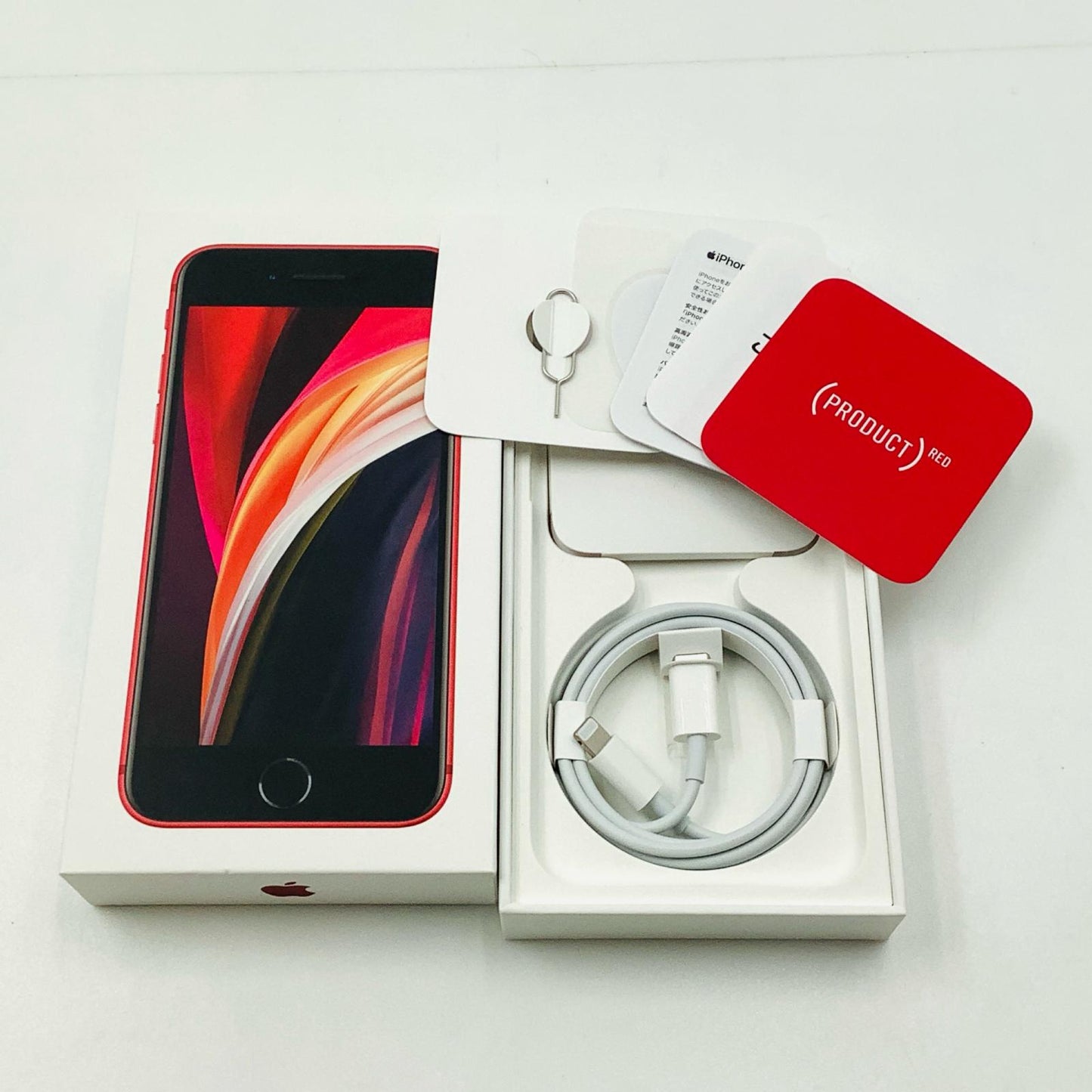 【全額返金保証】【最速発送】Apple iPhone iPhone SE（第2世代） 64GB (PRODUCT)RED 動作確認済 80%