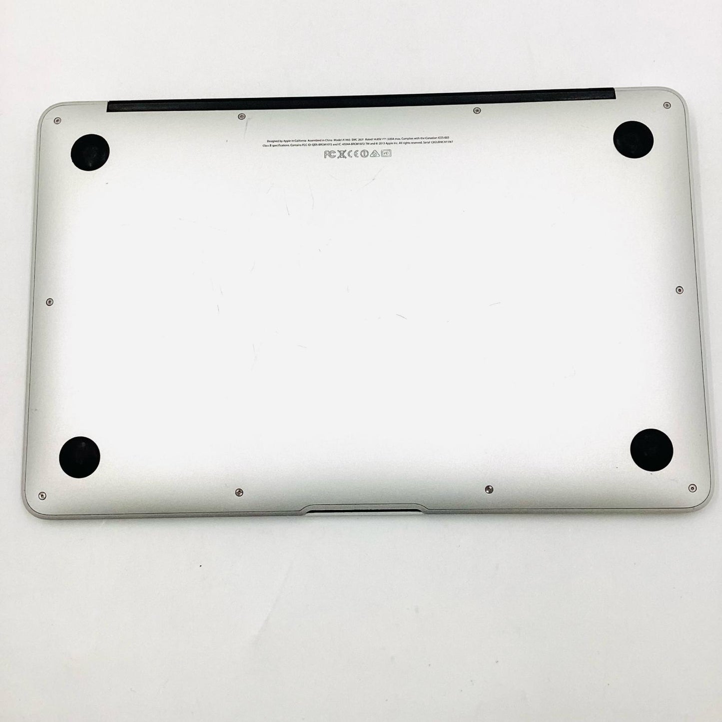 【最速発送】Apple MacBook Air 11.6インチ 2013 intel core i5 4GB SSD 128GB シルバー 77.8%【難有】