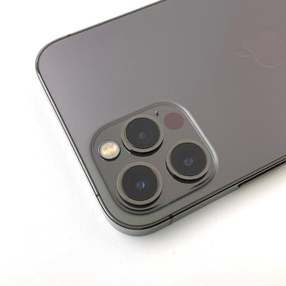 【全額返金保証】【最速発送】Apple iPhone iPhone 12 Pro 256GB グラファイト au 白ロム 動作確認済 84%