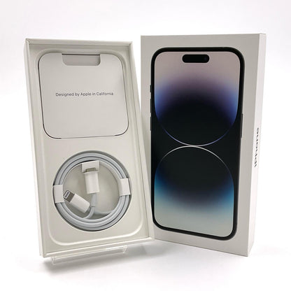 【全額返金保証】【最速発送】Apple iPhone iPhone 14 Pro 128GB スペースブラック SIMフリー 動作確認済 86%