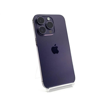【全額返金保証】【最速発送】Apple iPhone iPhone 14 Pro 256GB ディープパープル docomo 白ロム 動作確認済 86%