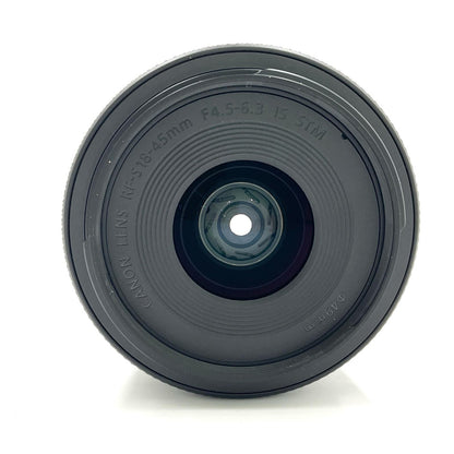 【全額返金保証】【最速発送】Canon RF-S18-45mm F4.5-6.3 IS STM 美品 動作確認済