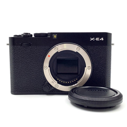 【全額返金保証】【最速発送】FUJIFILM デジタル一眼 X-E4 ボディ ブラック 動作確認済