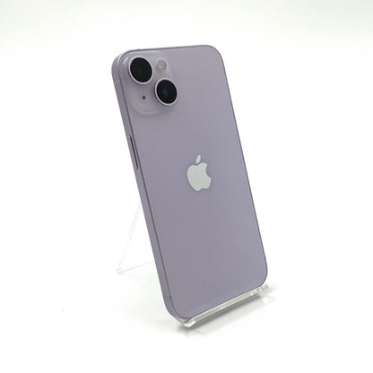 【全額返金保証】【最速発送】Apple iPhone iPhone 14 128GB パープル SIMフリー 美品 動作確認済 85%