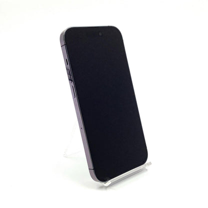 【全額返金保証】【最速発送】Apple iPhone iPhone 14 Pro 128GB ディープパープル SIMフリー 動作確認済 84%
