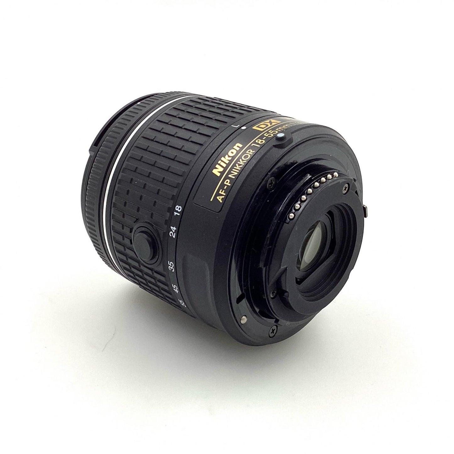 【全額返金保証】【最速発送】Nikon AF-P DX NIKKOR 18-55mm f/3.5-5.6G VR 美品 動作確認済