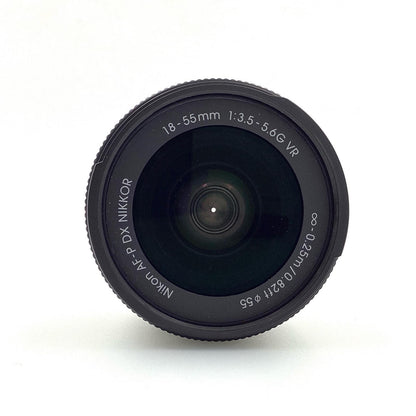 【全額返金保証】【最速発送】Nikon AF-P DX NIKKOR 18-55mm f/3.5-5.6G VR 美品 動作確認済