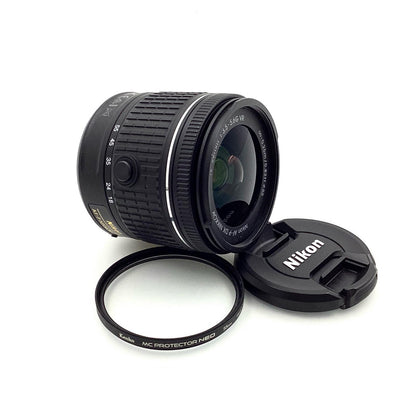 【全額返金保証】【最速発送】Nikon AF-P DX NIKKOR 18-55mm f/3.5-5.6G VR 美品 動作確認済