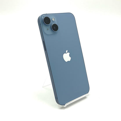 【全額返金保証】【最速発送】Apple iPhone iPhone 14 Plus 128GB ブルー docomo 白ロム 動作確認済 78%