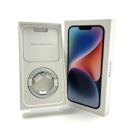 【全額返金保証】【最速発送】Apple iPhone iPhone 14 Plus 128GB ブルー docomo 白ロム 動作確認済 78%