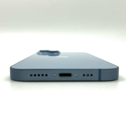 【全額返金保証】【最速発送】Apple iPhone iPhone 14 128GB ブルー au 白ロム 美品 動作確認済 89%