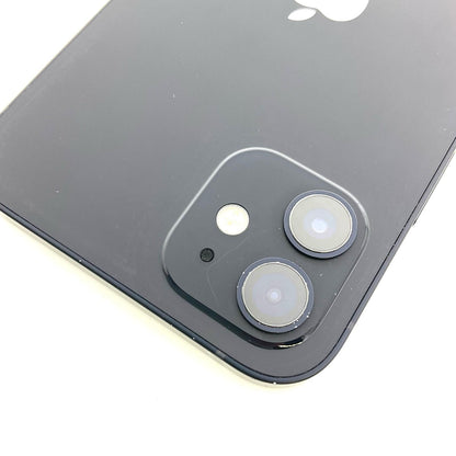 【全額返金保証】【最速発送】Apple iPhone iPhone 12 64GB ブラック Softbank 白ロム 動作確認済 86%