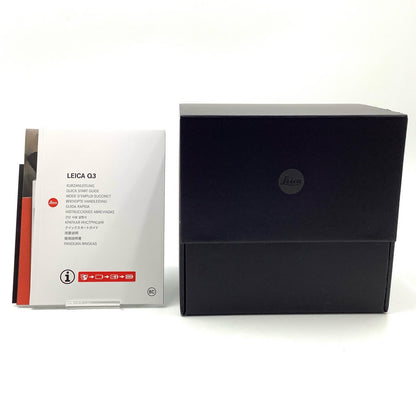 【全額返金保証】【最速発送】Leica コンパクトデジタルカメラ Q3 19081 JP 超美品 動作確認済