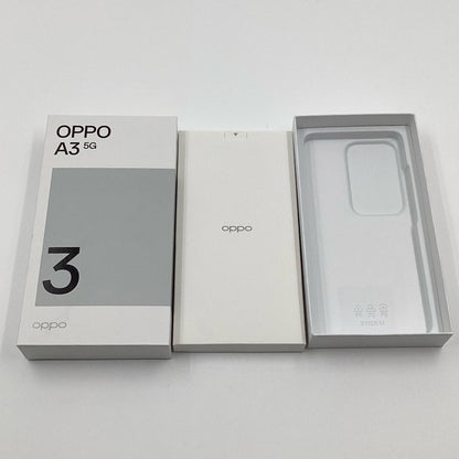 【全額返金保証】【最速発送】OPPO A 3 5G 128GB ブラック Y!mobile A402OP 白ロム 超美品 動作確認済
