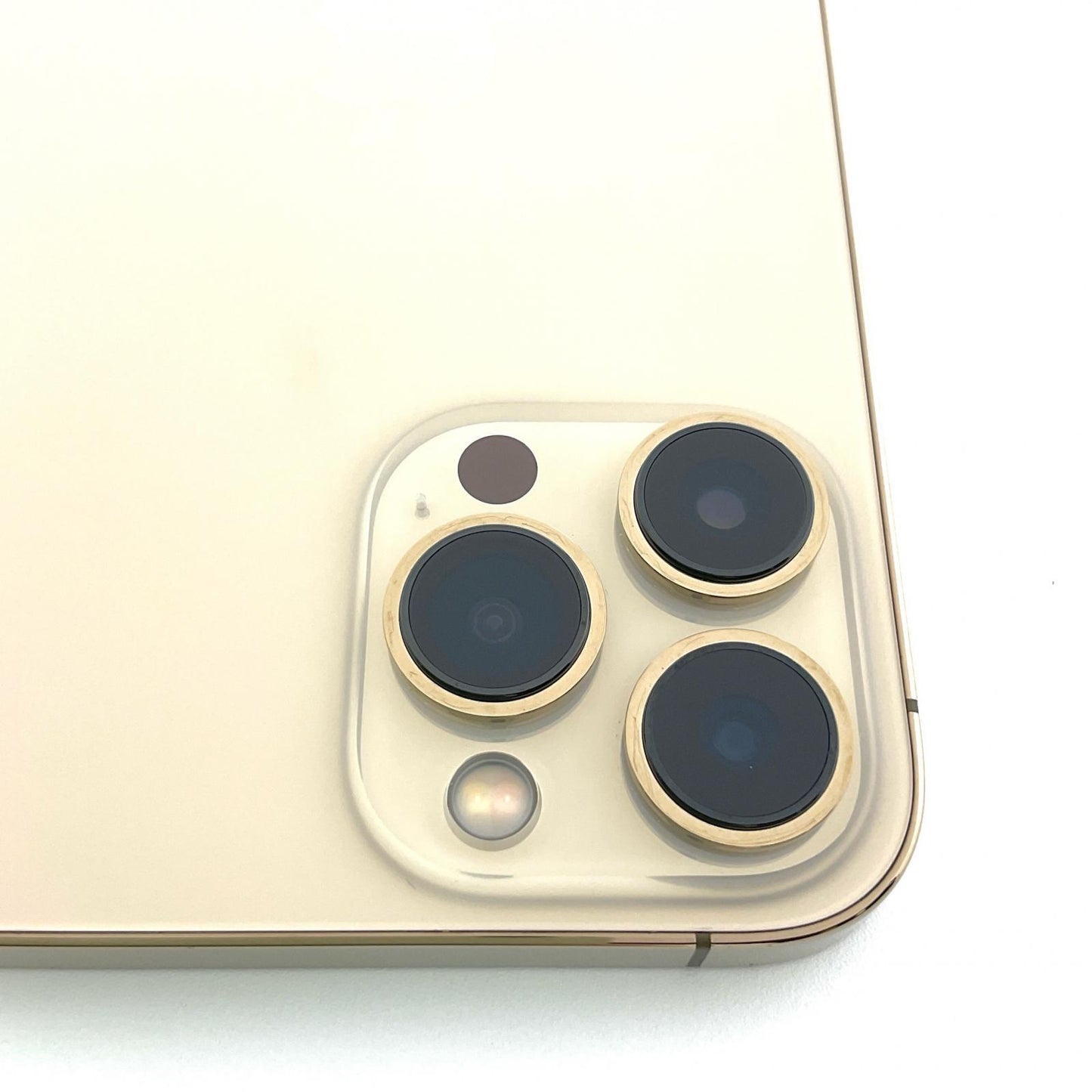 【全額返金保証】【最速発送】Apple iPhone iPhone 13 Pro Max 1TB ゴールド au 美品 動作確認済 80%