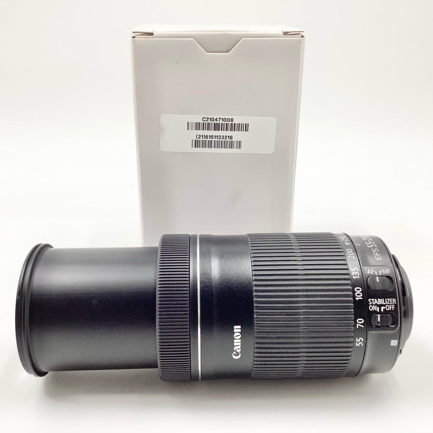 【全額返金保証】【最速発送】Canon EF-S55-250mm F4-5.6 IS STM 美品 動作確認済
