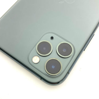 【全額返金保証】【最速発送】Apple iPhone iPhone Pro 11 Pro 256GB ミッドナイトグリーン au 白ロム 美品 動作確認済 86%