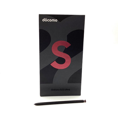 【全額返金保証】【最速発送】SAMSUNG Galaxy S22 Ultra 256GB Burgundy docomo SC-52C 白ロム 動作確認済