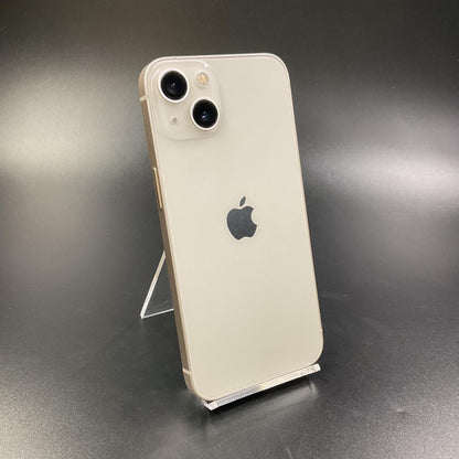 【全額返金保証】【最速発送】Apple iPhone iPhone 13 128GB スターライト Softbank 動作確認済 86%