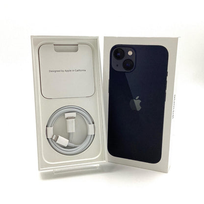 【全額返金保証】【最速発送】Apple iPhone iPhone 13 128GB ミッドナイト au 動作確認済 84%