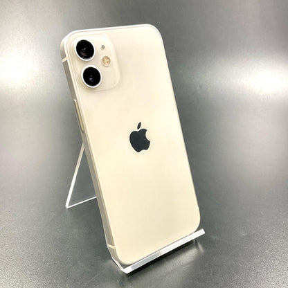 【全額返金保証】【最速発送】Apple iPhone iPhone 12 mini 128GB ホワイト Softbank 美品 動作確認済 79%