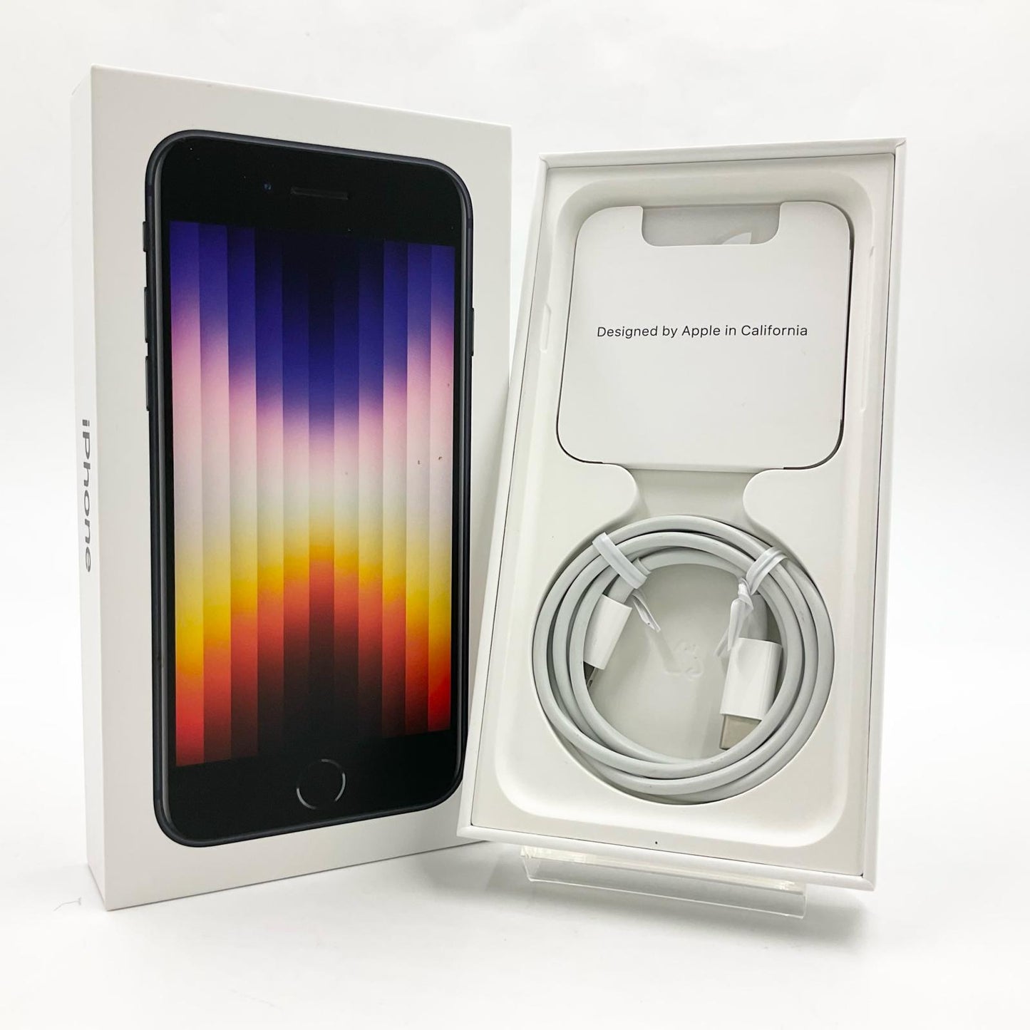 【全額返金保証】【最速発送】Apple iPhone iPhone SE（第3世代） 64GB ミッドナイト Softbank 動作確認済 83%