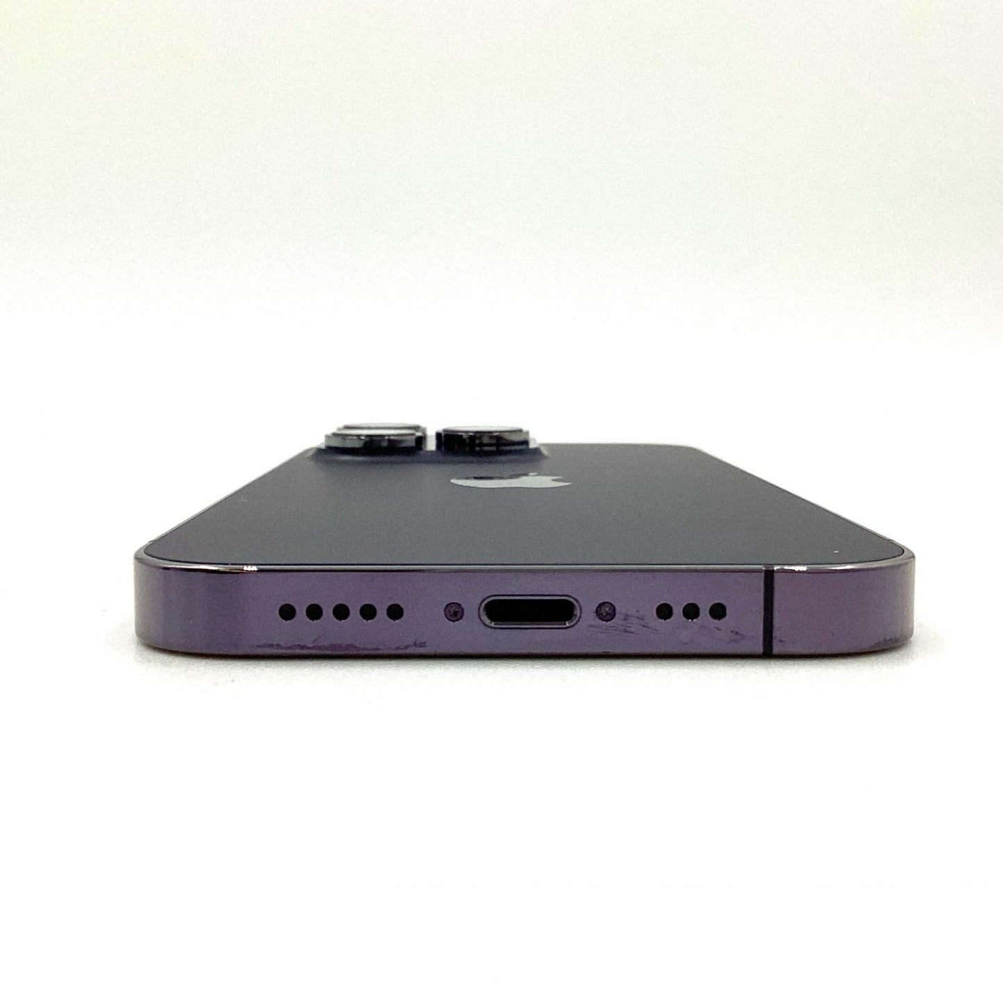 【全額返金保証】【最速発送】Apple iPhone iPhone 14 Pro 128GB ディープパープル docomo 白ロム 美品 動作確認済 88%
