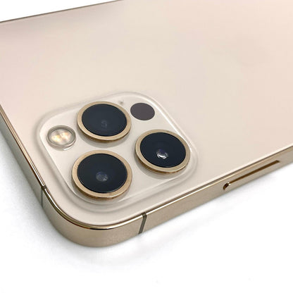 【全額返金保証】【最速発送】Apple iPhone iPhone 12 Pro 128GB ゴールド Softbank 白ロム 美品 動作確認済 85%