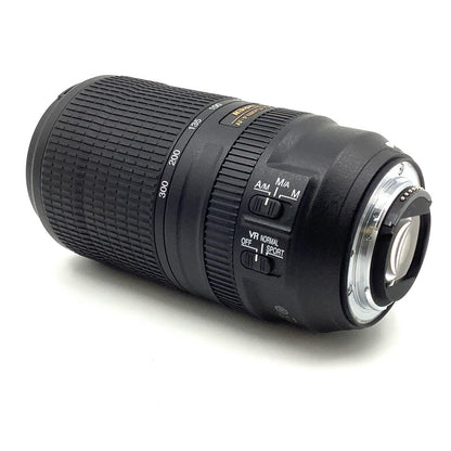 【全額返金保証】【最速発送】Nikon AF-P NIKKOR 70-300mm f/4.5-5.6E ED VR 美品 動作確認済