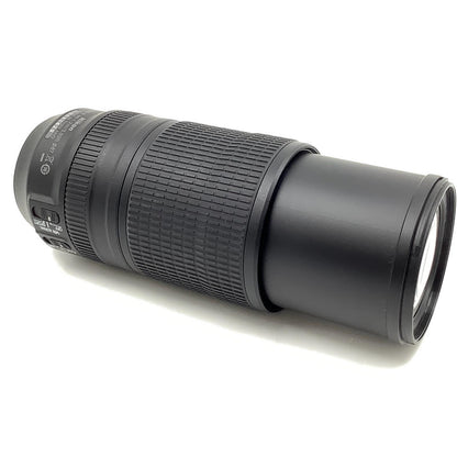 【全額返金保証】【最速発送】Nikon AF-P NIKKOR 70-300mm f/4.5-5.6E ED VR 美品 動作確認済