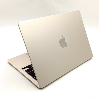【全額返金保証】【最速発送】Apple MacBook Air 13.6インチ 2022 Apple M2 8GB SSD 256GB スターライト 94% 美品 動作確認済
