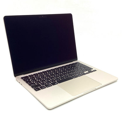 【全額返金保証】【最速発送】Apple MacBook Air 13.6インチ 2022 Apple M2 8GB SSD 256GB スターライト 94% 美品 動作確認済