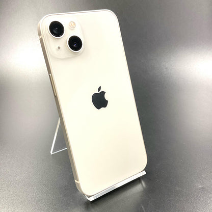 【全額返金保証】【最速発送】Apple iPhone iPhone 13 128GB スターライト Softbank 動作確認済 87%