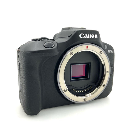【全額返金保証】【最速発送】Canon デジタル一眼 EOS R100 ダブルズームキット ブラック 超美品 動作確認済