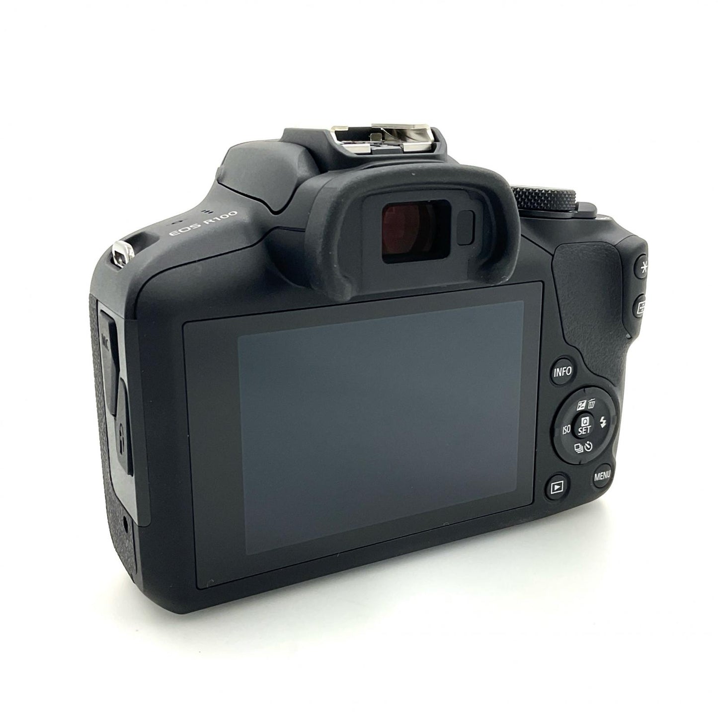 【全額返金保証】【最速発送】Canon デジタル一眼 EOS R100 ダブルズームキット ブラック 超美品 動作確認済