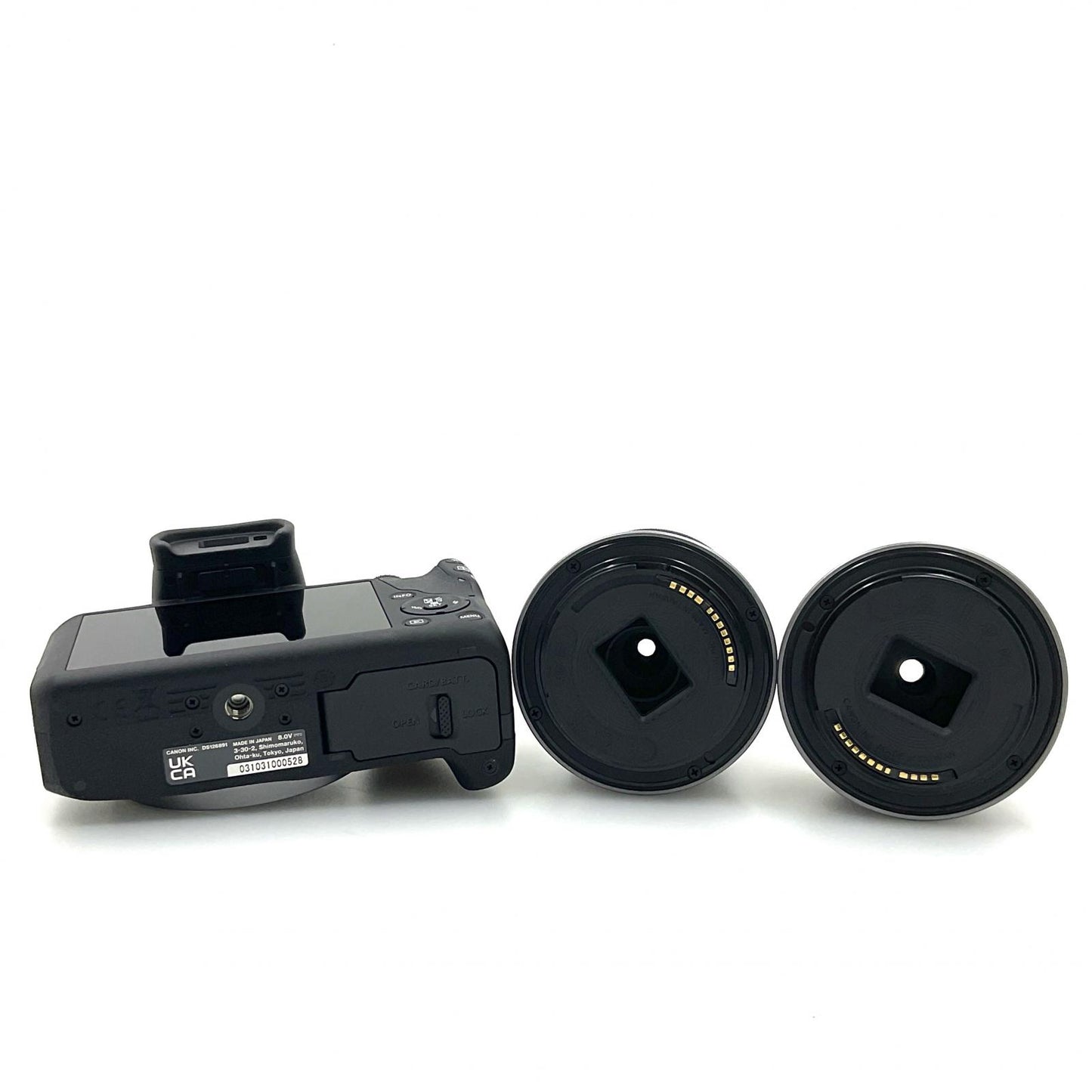 【全額返金保証】【最速発送】Canon デジタル一眼 EOS R100 ダブルズームキット ブラック 超美品 動作確認済