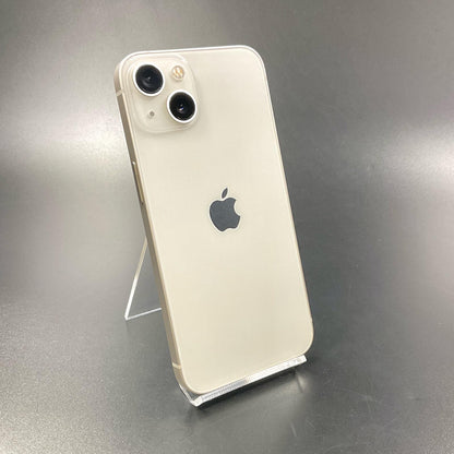 【全額返金保証】【最速発送】Apple iPhone iPhone 13 128GB スターライト Softbank SIMフリー 動作確認済 80%