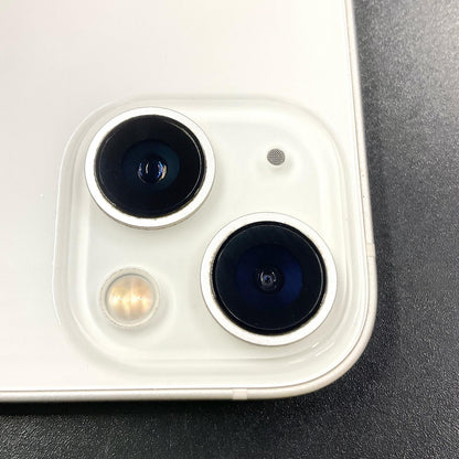 【全額返金保証】【最速発送】Apple iPhone iPhone 13 128GB スターライト Softbank SIMフリー 動作確認済 80%