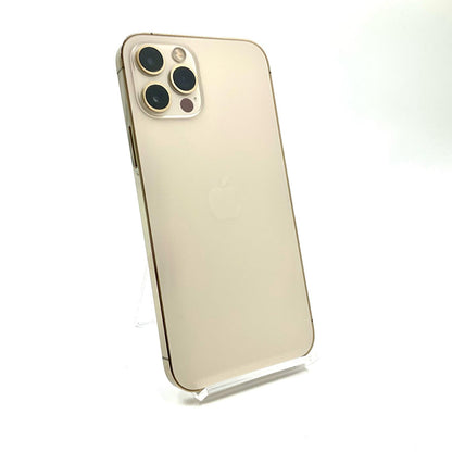 【全額返金保証】【最速発送】Apple iPhone iPhone 12 Pro 128GB ゴールド docomo 白ロム 動作確認済 82%