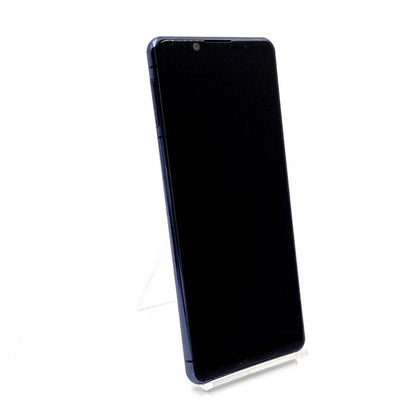 【全額返金保証】【最速発送】Sony Xperia 5 II 128GB ブルー docomo SO-52A 白ロム 動作確認済