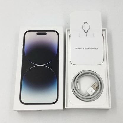 【全額返金保証】【最速発送】Apple iPhone iPhone 14 Pro 128GB スペースブラック SIMフリー 動作確認済 82%