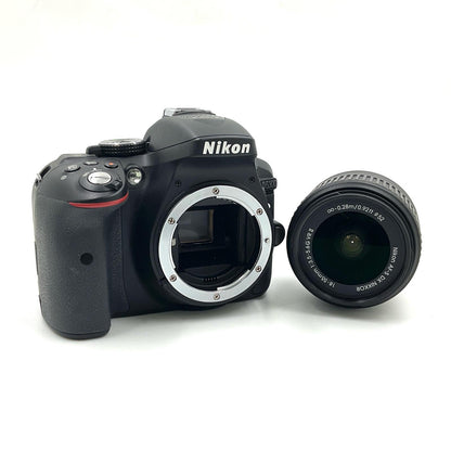 【全額返金保証】【最速発送】Nikon デジタル一眼 D5300 18-55 VR II レンズキット ブラック 動作確認済