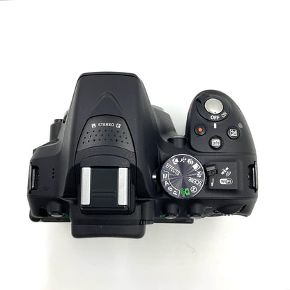 【全額返金保証】【最速発送】Nikon デジタル一眼 D5300 18-55 VR II レンズキット ブラック 動作確認済
